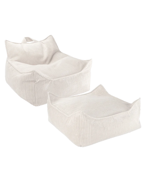 Conjunto Cadeira Beanbag + Ottoman Marshmallow - imagem principal