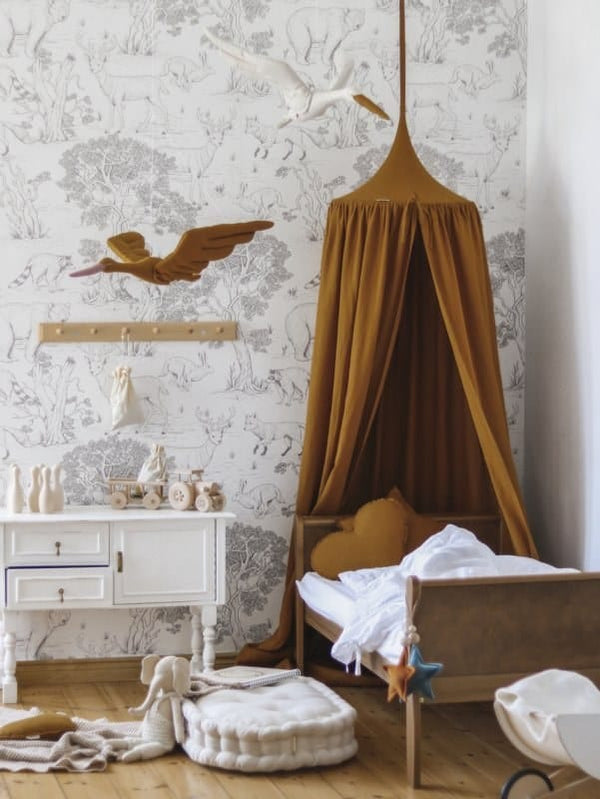 Cegonha de Linho Moestrelada – Love Me Decoration – imagem 2