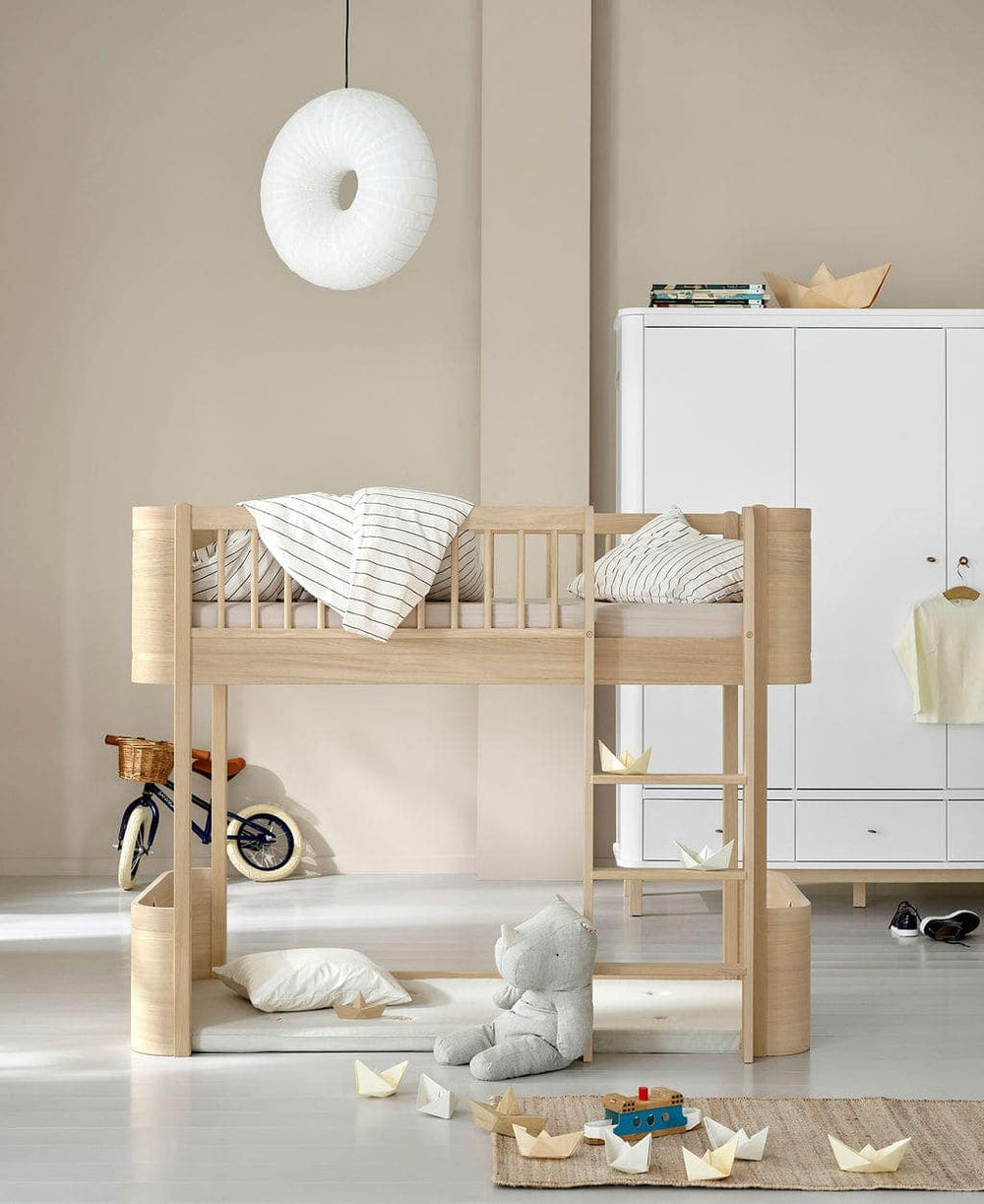 Cama Loft Baixa Wood Mini+ 74x166 – Oliver Furniture