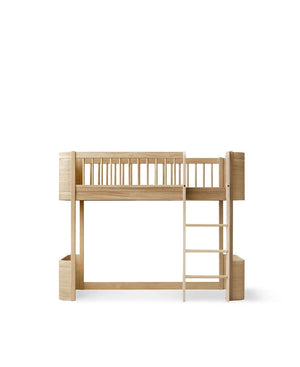 Cama Loft Baixa Wood Mini+ 74x166 – Oliver Furniture – imagem 2