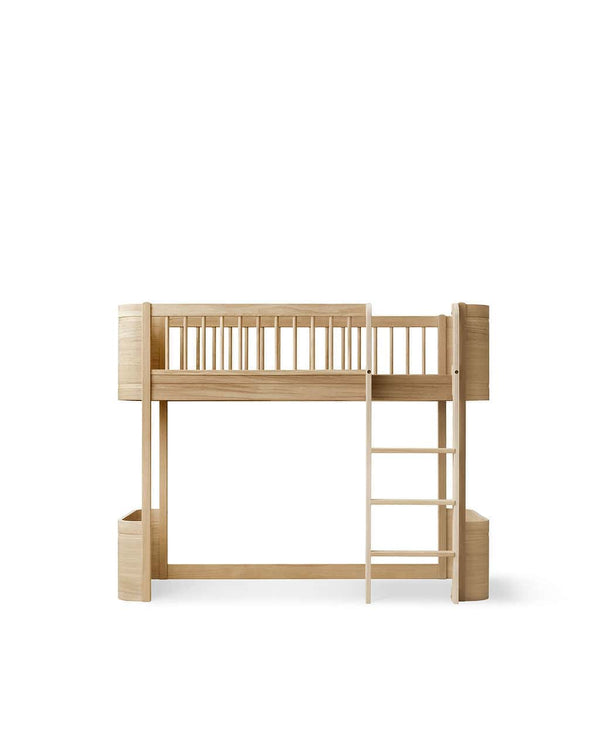 Cama Loft Baixa Wood Mini+ 74x166 – Oliver Furniture – imagem 2