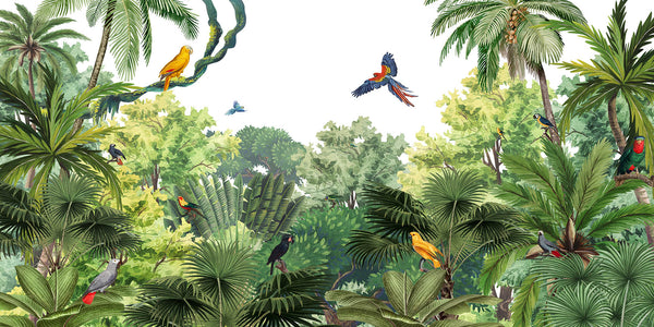 Mural Canopy Jungle | Kikki Belle – Original