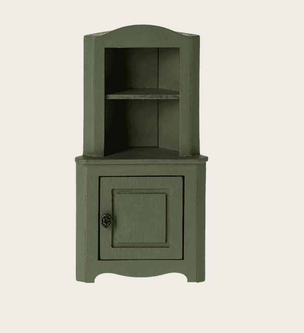 Armário de canto ratinho verde escuro – Maileg