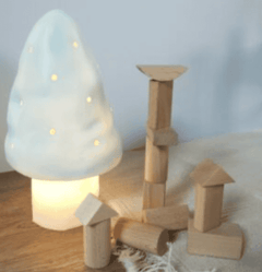 Candeeiro Cogumelo Pequeno Azul Claro – Egmont Toys