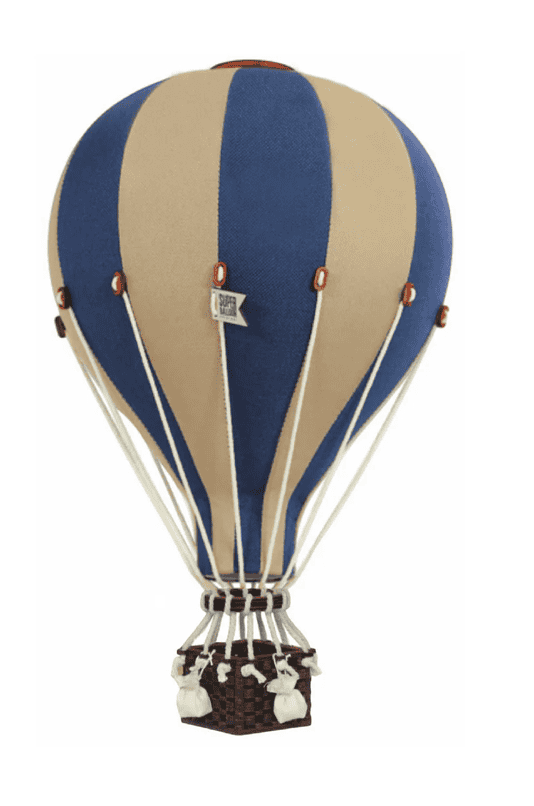 Balão Decorativo Azul Escuro/Beige- L – Super Balloon – imagem 2