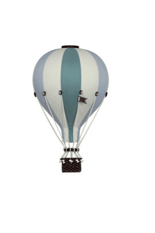 Balão Decorativo Cinza/Verde-S – Super Balloon