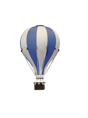 Balão Decorativo Azul Indigo/Cru-M – Super Balloon