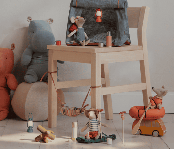 Garrafa térmica e copos Ratinho – Maileg – imagem 3