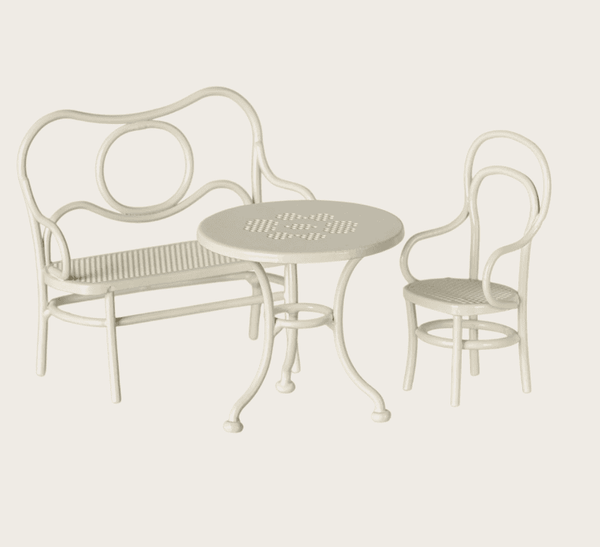 Conjunto de café Ratinho Pequeno Branco – Maileg