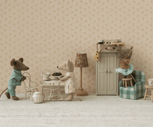 Conjunto de café Ratinho Pequeno Branco – Maileg – imagem 4