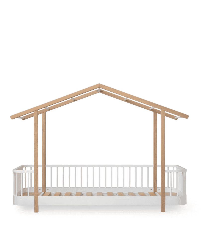 Cama infantil em forma de casa Wood Original – Oliver Furniture