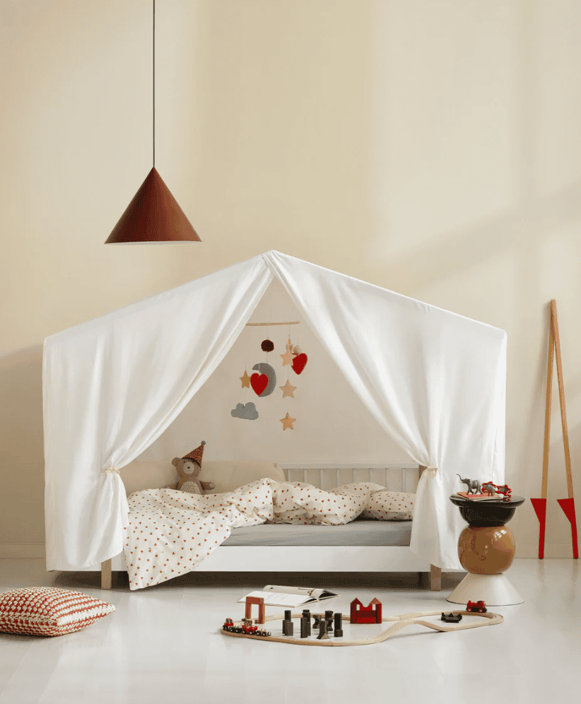 Cama infantil em forma de casa Wood Original – Oliver Furniture
