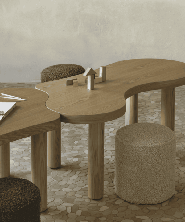 Mesa infantil orgânica modular – Quax – imagem 9