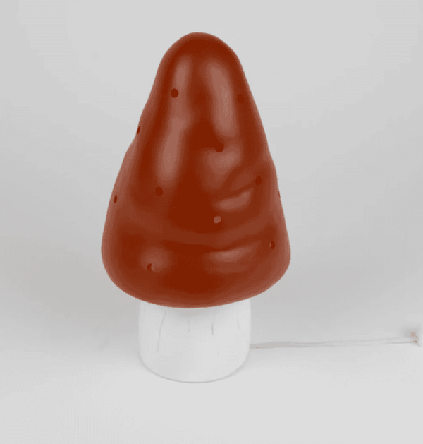 Candeeiro Cogumelo Pequeno Vermelho Tijolo – Egmont Toys – imagem 3
