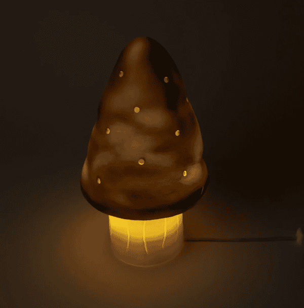 Candeeiro Cogumelo Pequeno Chocolate – Egmont Toys – imagem 6