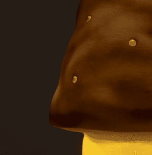 Candeeiro Cogumelo Pequeno Chocolate – Egmont Toys – imagem 7