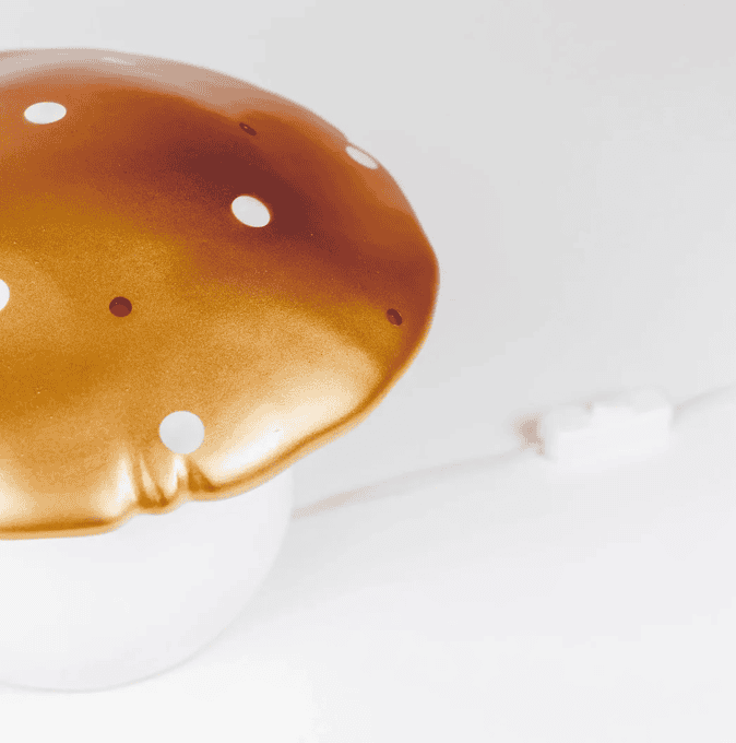 Candeeiro Cogumelo Médio Cobre – Egmont Toys
