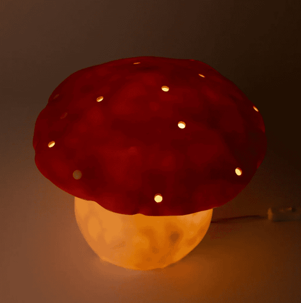Candeeiro Cogumelo Grande Vermelho – Egmont Toys – imagem 6