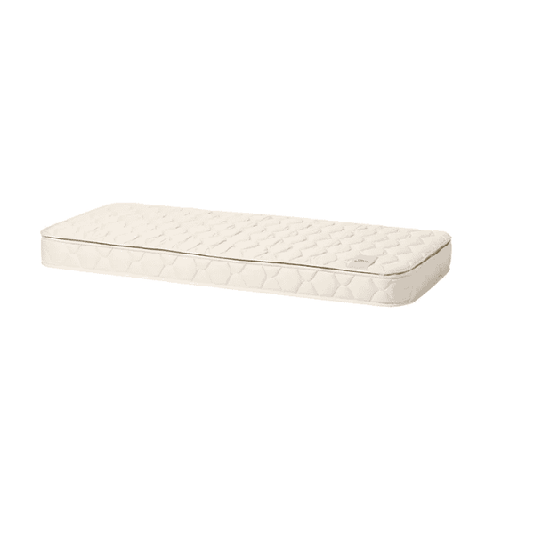 Cama Wood Mini+ em forma de casa em branco e carvalho – Oliver Furniture – imagem 4