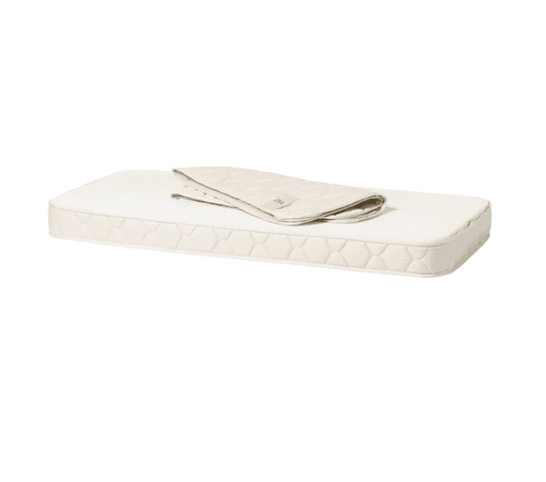 Cama Wood Mini+ em forma de casa em branco e carvalho – Oliver Furniture – imagem 5