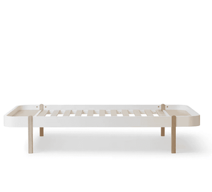 Cama Lounge em Madeira e Branco – Oliver Furniture – imagem 2