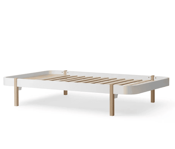 Cama Lounge em Madeira e Branco – Oliver Furniture – imagem 3