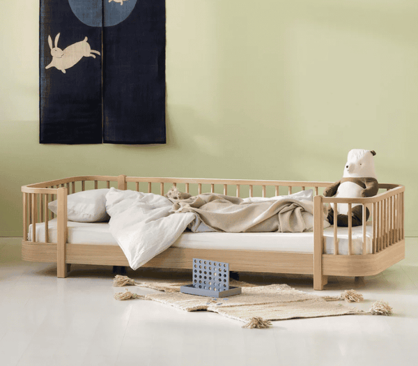 Cama infantil baixa Wood Original em carvalho – Oliver Furniture – imagem 5