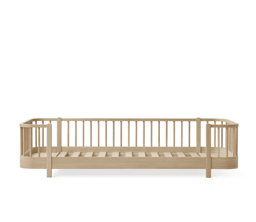 Cama infantil baixa Wood Original em carvalho – Oliver Furniture