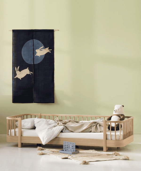 Cama infantil baixa Wood Original em carvalho – Oliver Furniture