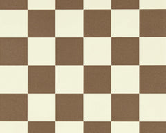 Papel de parede Harlequin Blenets Check na cor Chocolate