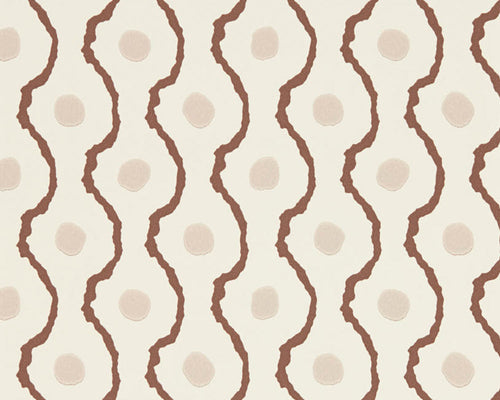 Papel de parede Harlequin Connor na cor Chocolate/Dusk