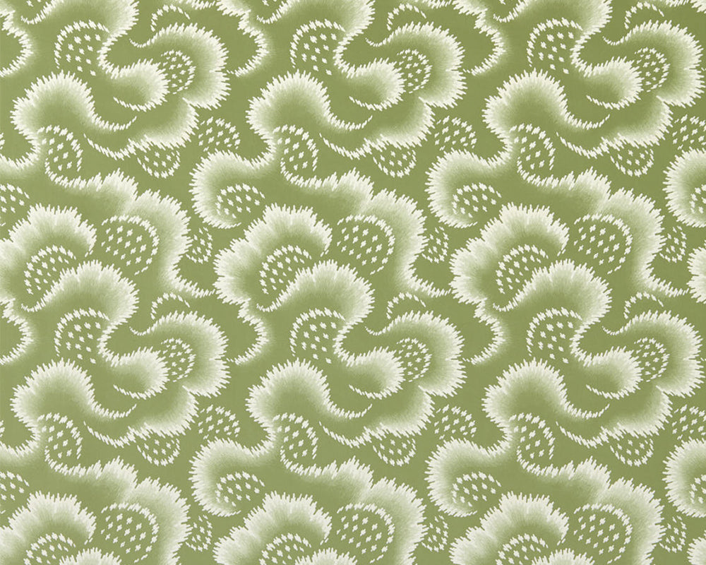 Papel de parede Harlequin Ludaix na cor Matcha