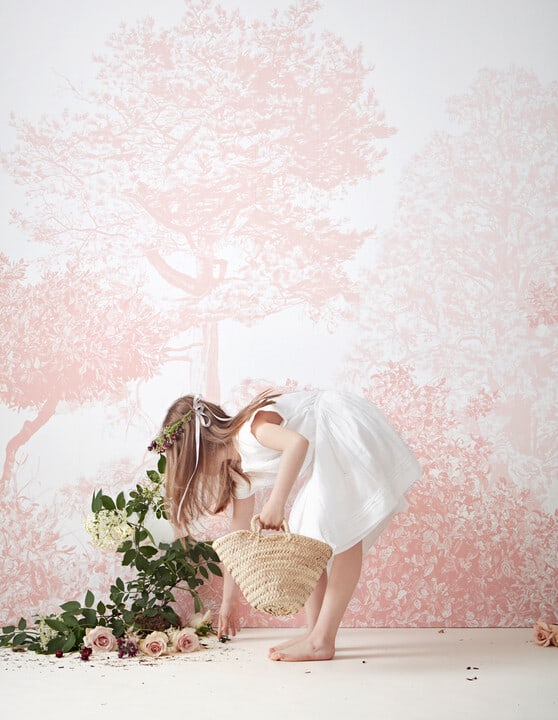 Mural Hua Trees — Rosa Sian Zeng — imagem de ambiente