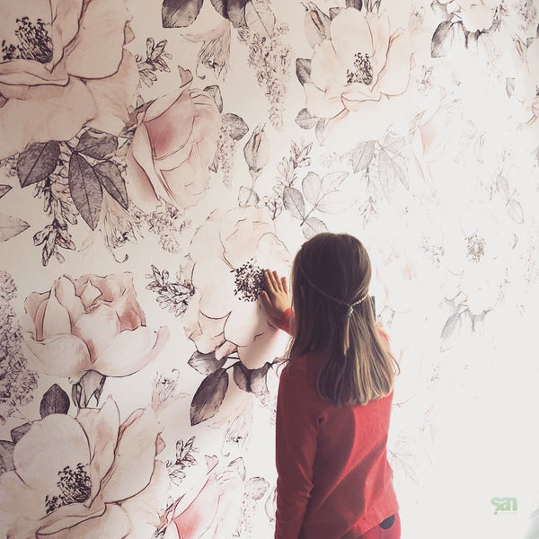 Papel de Parede Pink Garden – Dekornik – imagem 3