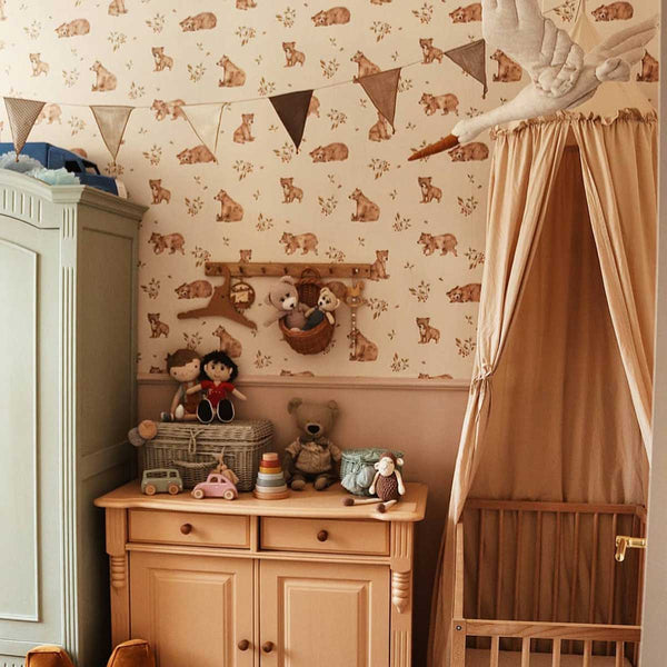 Papel de Parede Little Bears – Dekornik – imagem 2
