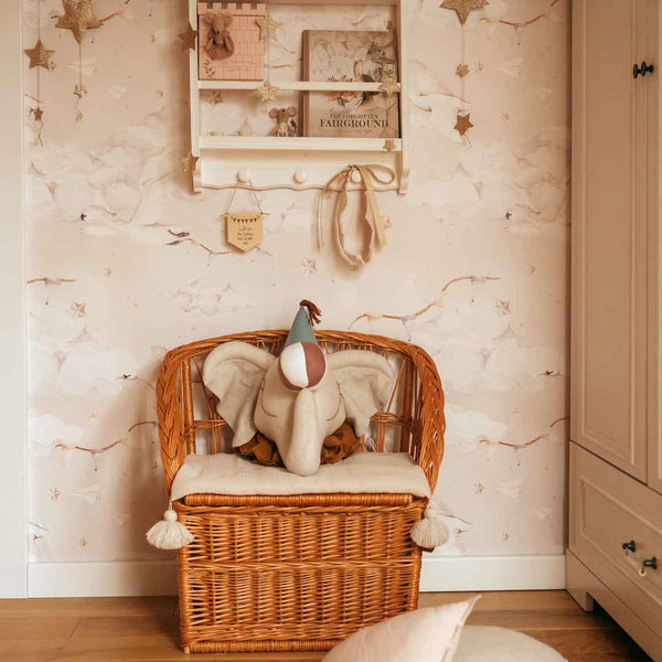 Papel de Parede Magic Swans Beige – Dekornik – imagem 3