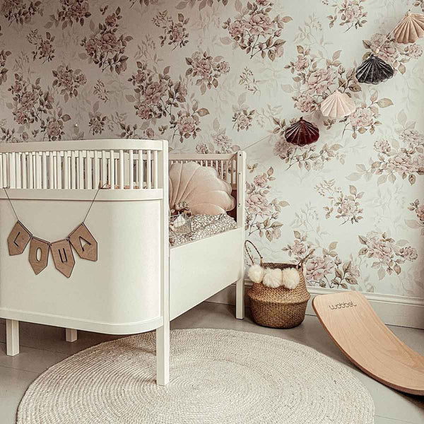 Papel de Parede Vintage Rose Pattern – Dekornik – imagem 2