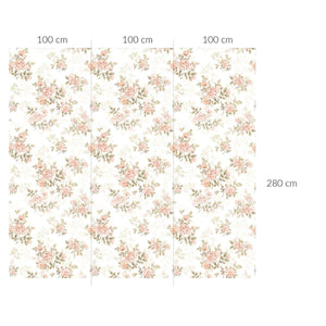 Papel de Parede Vintage Rose Pattern – Dekornik – imagem 5