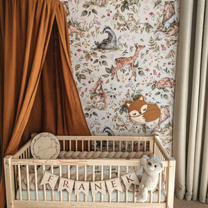 Papel de Parede Cute forest animals Light – Dekornik – imagem 3