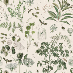 Papel de Parede Green Botanical Stories – Dekornik – imagem 1