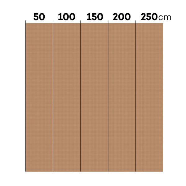 Papel de Parede Simple check pattern small cinnamon – Dekornik – imagem 3