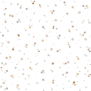 Papel de Parede Simple dots minimini cinnamon powder pink – Dekornik – imagem 1