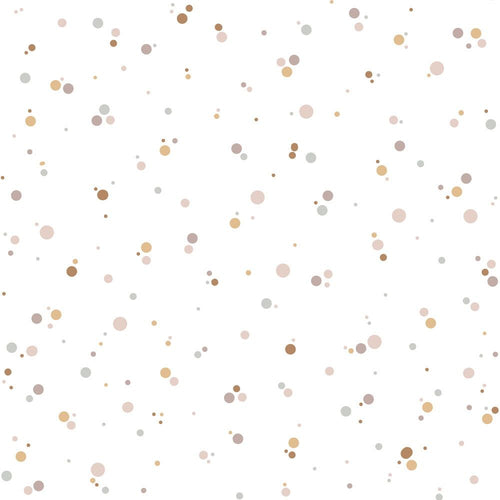 Papel de Parede Simple dots minimini cinnamon powder pink – Dekornik – imagem 1