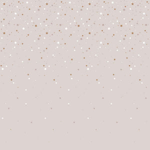 Papel de Parede Simple stars from the sky powder pink – Dekornik – imagem 1