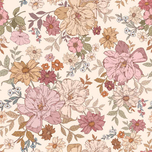 Papel de Parede Rainbow Flowers – Dekornik – imagem 1