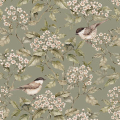 Papel de Parede Birds and Green Spring – Dekornik – imagem 1