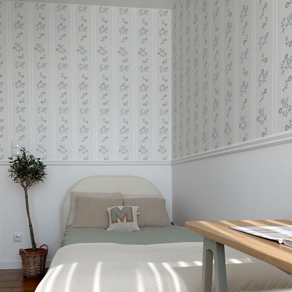 Papel de Parede French Cottage Flowers – Dekornik – imagem 3