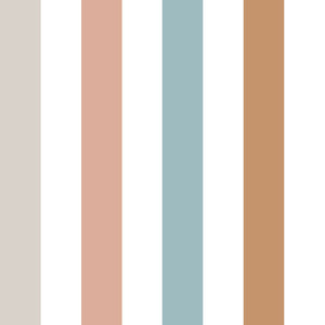 Papel de Parede Portofino Colour Stripes – Dekornik – imagem 1