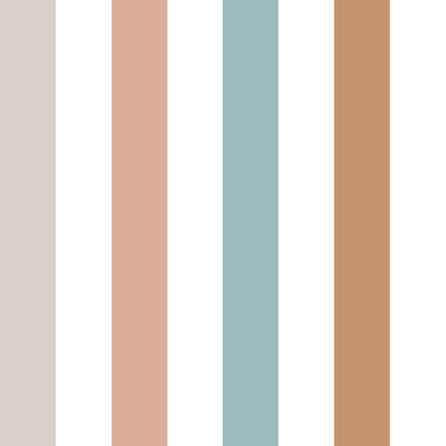 Papel de Parede Portofino Colour Stripes – Dekornik – imagem 1