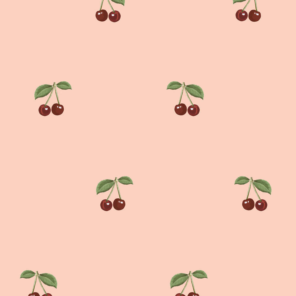 Papel de Parede Little Cherries – Dekornik – imagem 1